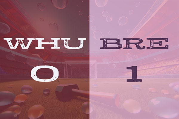 Bees win 1-0 at West Ham