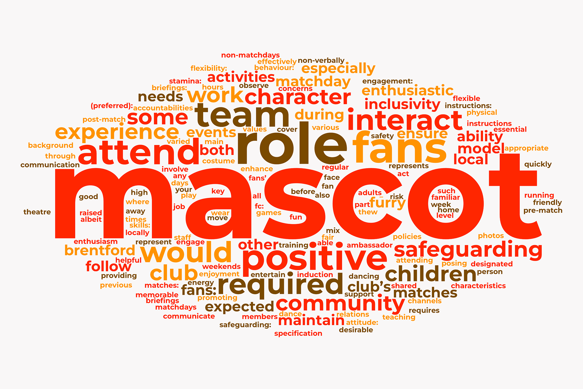 Brentford uses these words to describe the role of a furry character mascot that will attend Bees home games