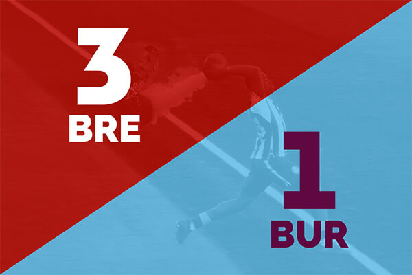 Bees score late to beat Burnley 3-1