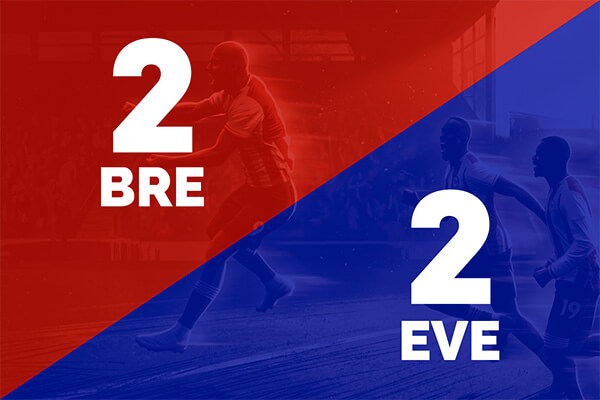 Bees draw with Everton, 2-2