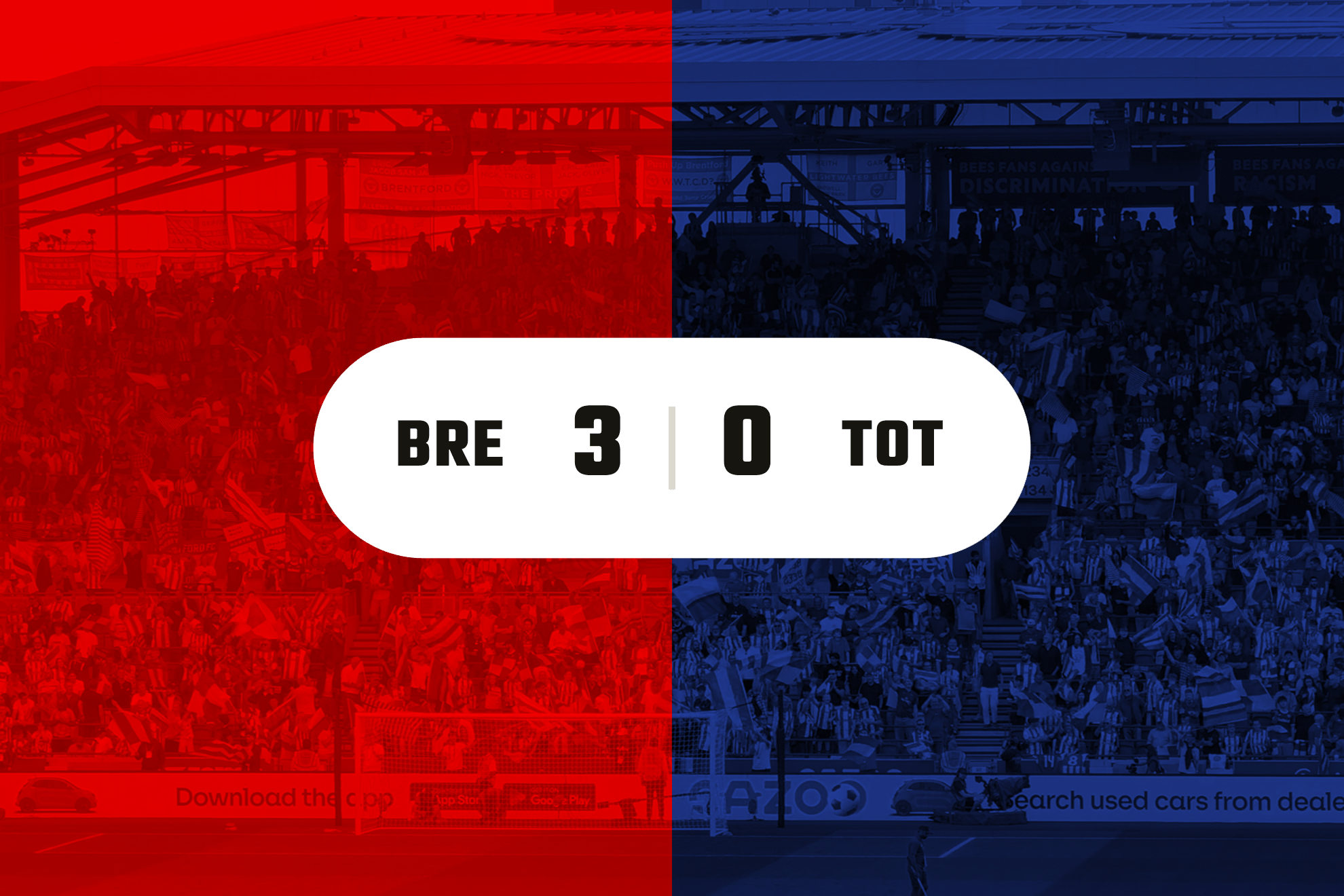 Bees beat Spurs 3-0